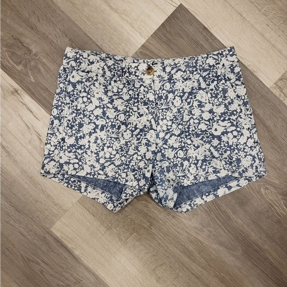 BRITISH Khaki Floral Shorts